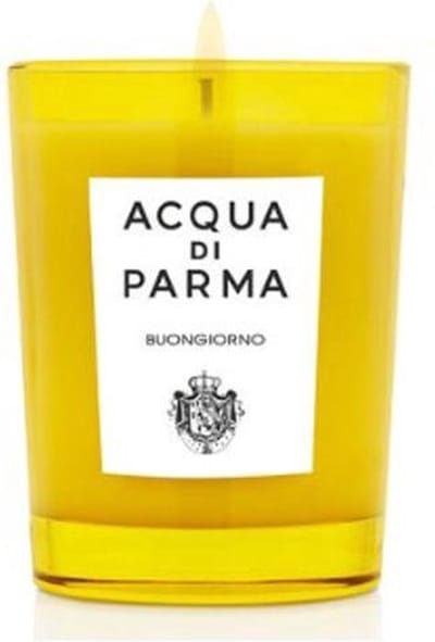 Acqua di Parma Glass Candle Collection Buongiorno Scented
