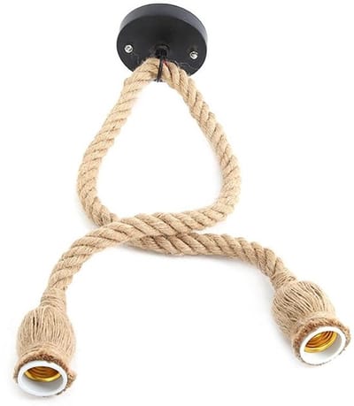 Dailygoody - E27 Lampenhouder - Vintage Hanglamp - Hoogwaardige