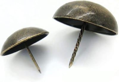 Decoratieve Spijkers - Meubelnagels Siernagels - Meubels Stofferen - Stevig Materiaal - 50 Stuks - Brons
