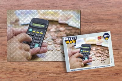 Puzzel Een maandelijkse berekening van de economische kosten - Legpuzzel - Puzzel 1000 stukjes volwassenen