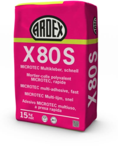 Ardex X80 S Microtec Snellijm 15 kg - Vloerflex & Multilijm