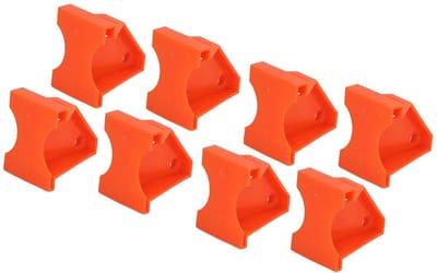 Vloerafstandhouder Set - Vloer Hulpmiddel - Vloeren Leggen - Dubbele Specificatie - 20 Stuks - Zwart