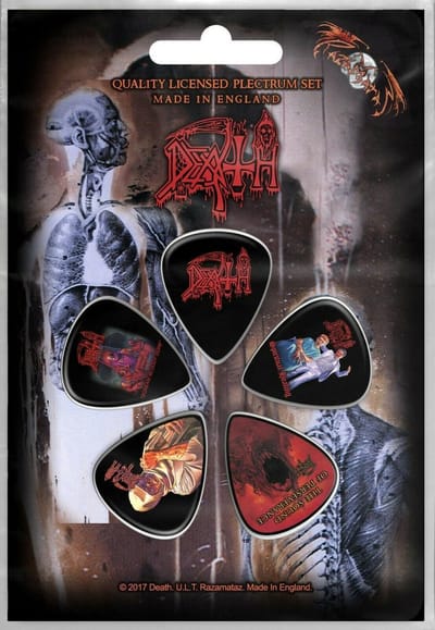 Death - Albums Plectrum - Set van 5 - Multicolours