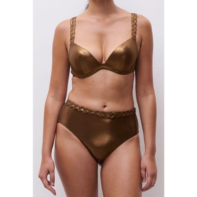 Chantelle Sw Bra Tshirt Push Shadow Bronze Taglia: B70 | Bikini Outlet | Donna | Marrone