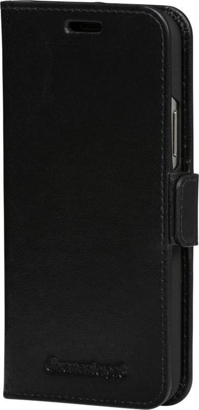 iPhone 11 Pro Bookcase hoesje - dbramante1928 - Effen Zwart - Leer