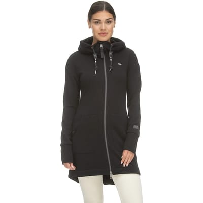 Dames sweatshirt met lange ritssluiting en capuchon Ragwear Kamy