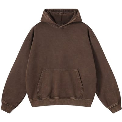 Zwaar Hoge Kwaliteit Straatkleding Gewassen Hoodie Vintage Donker Los Oversized Unisex Hoodie S black