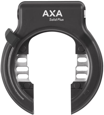 Axa Ringslot Solid Plus Staal Art-2 Zwart