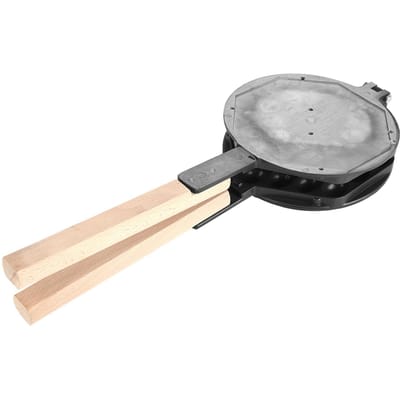 Moule à gaufres antiadhésif pour œufs et bulles de cuisson, outil de cuisine pour usage domestique et commercial L gray
