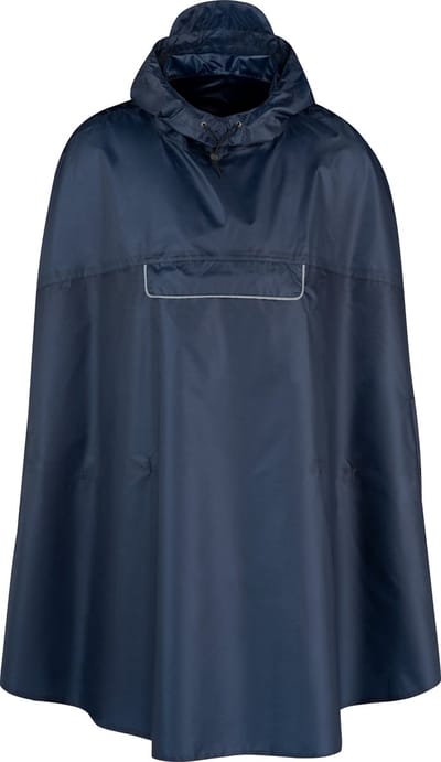 BJØRNSON Haps Regenponcho Fiets Dames & Heren - Fietsponcho - Donkerblauw