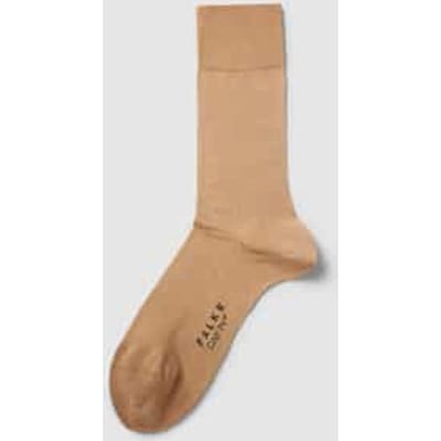FALKE Cool 24/7 eenkleurig katoen sokken heren bruin - maat 39-40