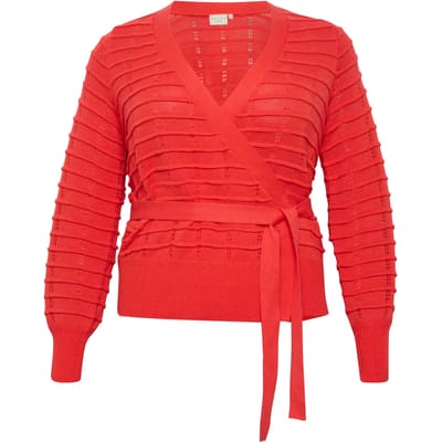 Damesvest KAFFE Curve Emmi Wrap
