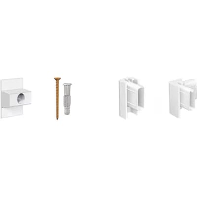 Duraline Ophangset Voor Schilderijrail Phs S/1 - Voor Click Rail - Wit