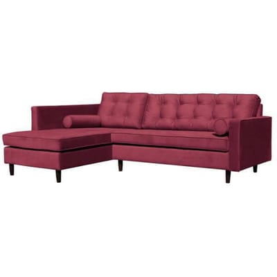 Hoekbank Vancouver links velvet | Ropez