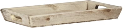 Dienblad "old look" klein / Hout / Tray / Decoratie / Presentatiebord / Serveerschaal