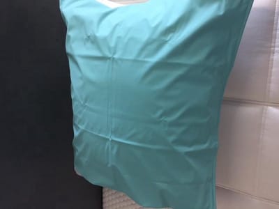 afwasbare medische kussensloop - 50x70 - brandvrij en anti-bacterie