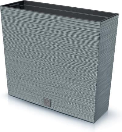 Prosperplast Furu Case Tower - Bloempot / Plantenbak met inzet - voor Binnen en Buiten - kleur beton (grijs)