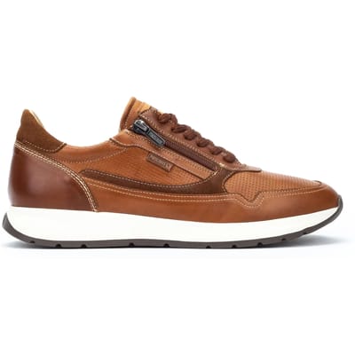 Pikolinos - GETAFE M2B-6263C1 - Lage sneakersVrije tijdsschoenenHeren sneakers - Kleur: Cognac - Maat: 39