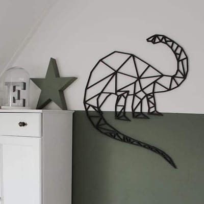 FBRK. Geometrische Brontosaurus M - Wood