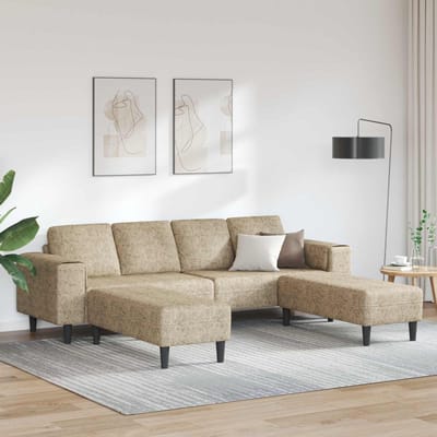 vidaXL - Woonkamerbank - 3 - pcs - Lichtgrijs