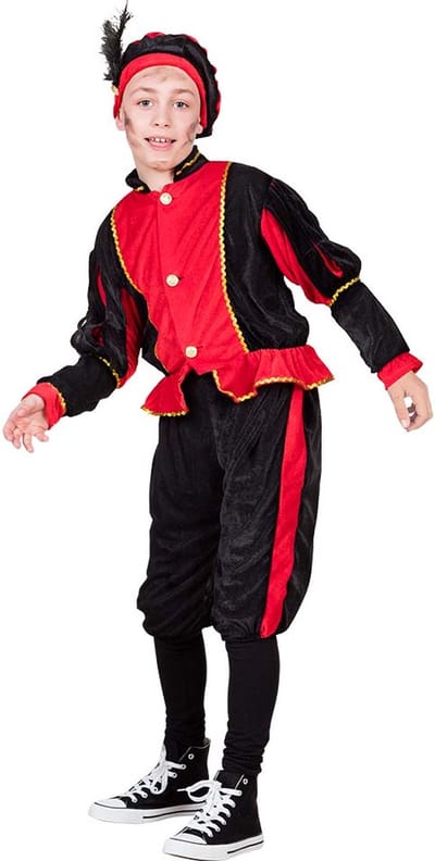 Boland - Kostuum Piet rood (10-12 jr) - Kinderen - Piet - Sinterklaas - Pakjesavond - Intocht