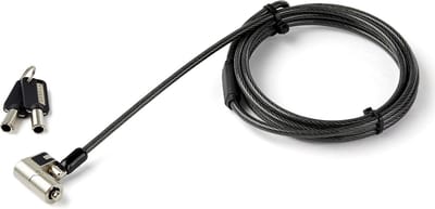 StarTech 2 meter Kabelslot met Sleutel - K-Slot - Nano - Wedge