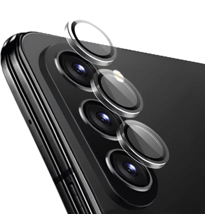 Force Case, Lens Protector geschikt voor Galaxy Z Fold 6 - Tempered Glass 9H, Transparant