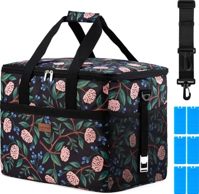 Packaway 4 Laags Geïsoleerde Koeltas - Lunchtas 40 liter - Passion Flower