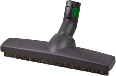 Stofzuigermondstuk Harde Vloeren - Parketborstel Vervanging - Grondig Reinigen - Flexibele Draaiverbinding - 35mm Diameter - Zwart