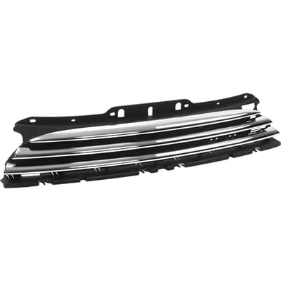 Calandre Supérieure Avant Chrome 51117317264 pour R55 R56 R57 LCI R58 R59 Cooper One 2011?2015 black