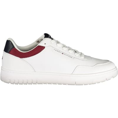 Tommy Hilfiger Bianco Polyurethaan Heren Sneakers