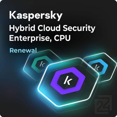 Kaspersky Hybrid Cloud Security Enterprise, CPU - Renewal 1 Jaar Vernieuwing 1 User