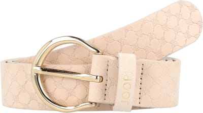 JOOP! Riem Fashion Women's Belt 3.5 W80 Beige