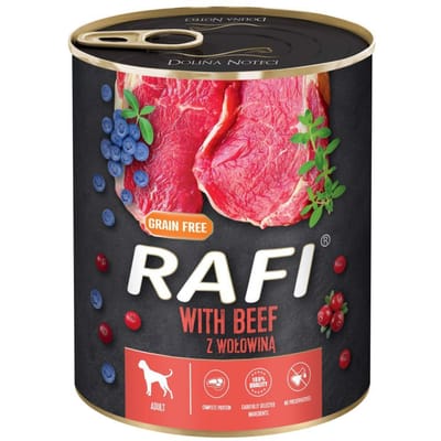 Rafi - DOLINA NOTECI Serie - Hondenvoer - Mix Smaken - 24x800g