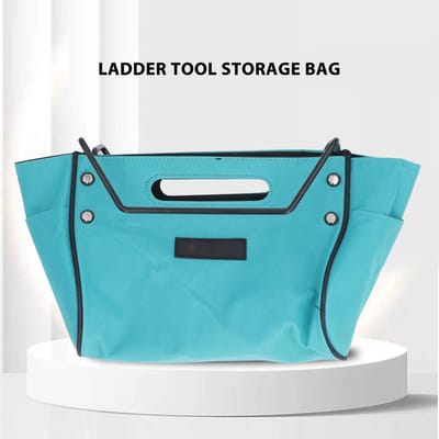 Dailygoods- Laddertas Opvouwbaar - Oxford Doek - Gereedschapstas - Grote Capaciteit - Geschikt voor Renovatie - Duurzaam Materiaal
