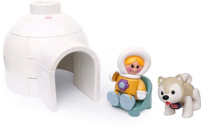 Tolo BIO speelgoed iglo set - educatief duurzaam speelgoed voor kinderen.