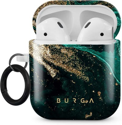 Burga Hardcase voor de Apple Airpods 1 / 2 - Emerald Pool