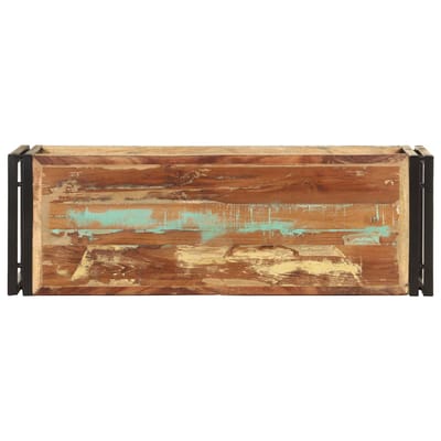 vidaXL - Tv-meubel - 90x30x40 - cm - massief - gerecycled - hout