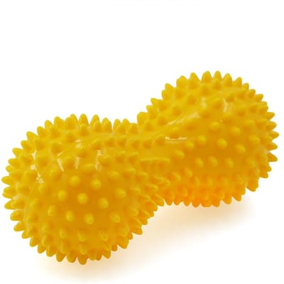 Pinda PVC Yoga Benodigdheden Stekelige Oefening Massage Pinda Handbal Yoga Fitness Bal Opblaasbare Lucht Draagtas Pinda Bal 1 stuks