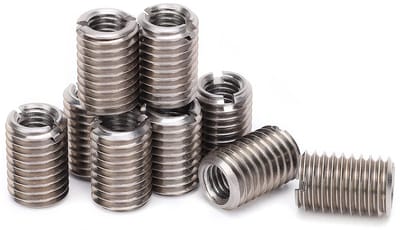 Dailygoods- Schroefdraad Inzetstukken 10 Stuks - Binnendraad M2-M16 - Buitendraad M4-M20 - Roestvrij Staal - Verloopmoeren - Duurzaam Materiaal - Schroefmoeren