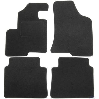 J&J AUTOMOTIVE | Tapis De Sol Noir Velours Sur Mesure Pour Hyundai Boxer depuis 2006 noir