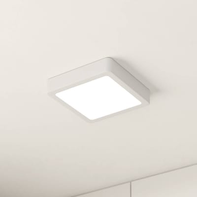EGLO LED opbouwpaneel Fueva 5 IP20 830 wit 16x16cm