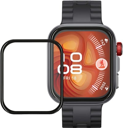 kwmobile Beschermfolie geschikt voor Huawei Watch Fit 4 Pro Schermbeschermer - 2 x screenprotector smartwatch anti kras