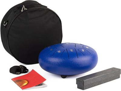 Tongdrum - Hayman HTD1011 - Stalen tongdrum 10 inch - 11 noten in C majeur - Blauw