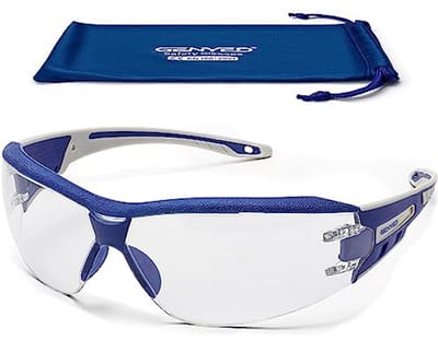 Veiligheidsbril met Anti Fog en Anti Scratch Lens - Lichtgewicht Werkbril voor Professioneel Gebruik