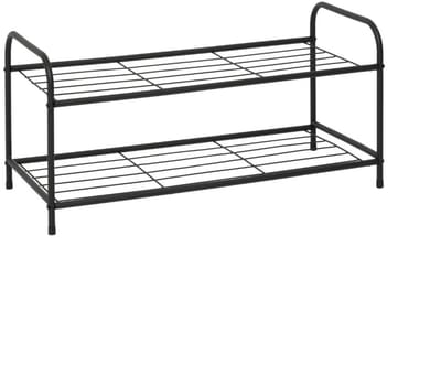 Metalen schoenenrek 6 paar Five® - Zwart - Eenvoudig monteerbaar