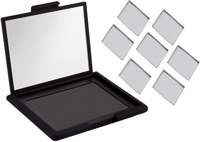 Dailygoods - Lege Kleine Metalen Pannen Voor Cosmetica Organisatie, Set van 100