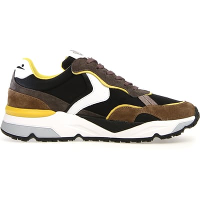 Voile Blanche - Khilian Suede/calf/fabric Black/Gree/Fango 0012017956 03 1D33