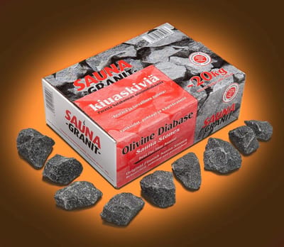 Saunastenen 20kg voor optimale warmte en ontspanning