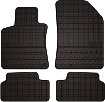Wielganizator SolidPRO Serie - Auto Vloermatten - Peugeot 308 II Hatchback - Zwarte Bescherming - Perfecte Pasvorm